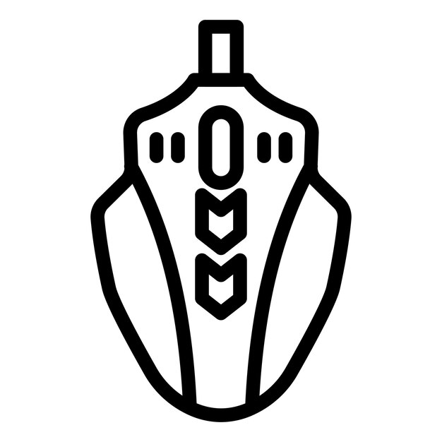 Diseño vectorial Estilo del icono del ratón
