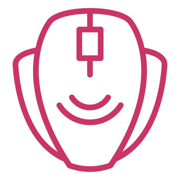 Diseño vectorial Estilo del icono del ratón