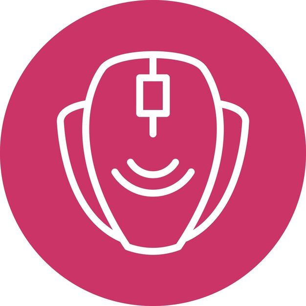 Diseño vectorial Estilo del icono del ratón