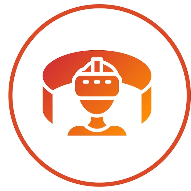 Diseño vectorial Estilo de icono de realidad alternativa