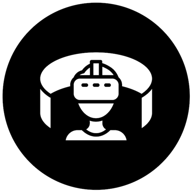Diseño vectorial Estilo de icono de realidad alternativa