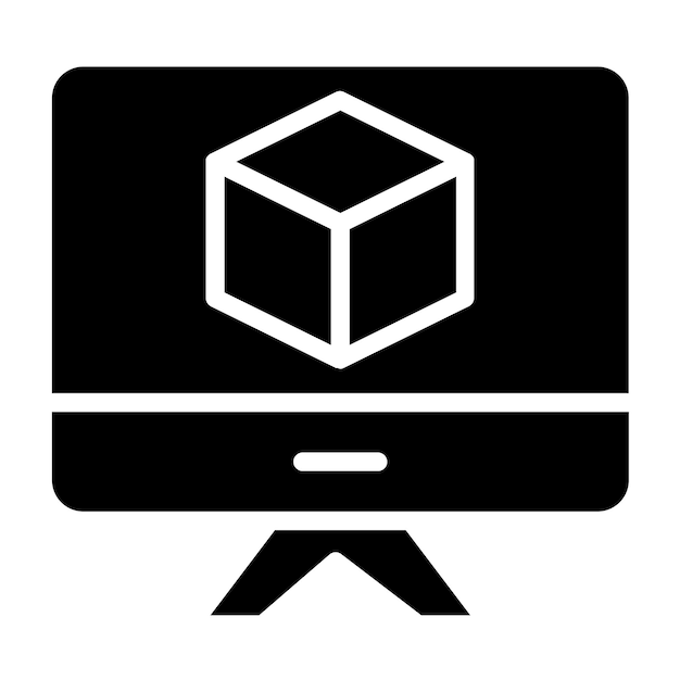 Diseño vectorial Estilo de icono de realidad aumentada