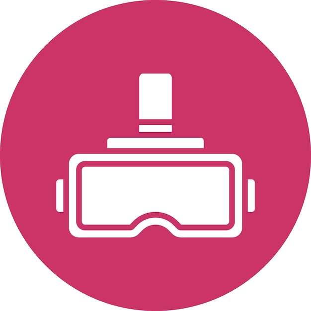 Diseño vectorial Estilo de icono de realidad virtual
