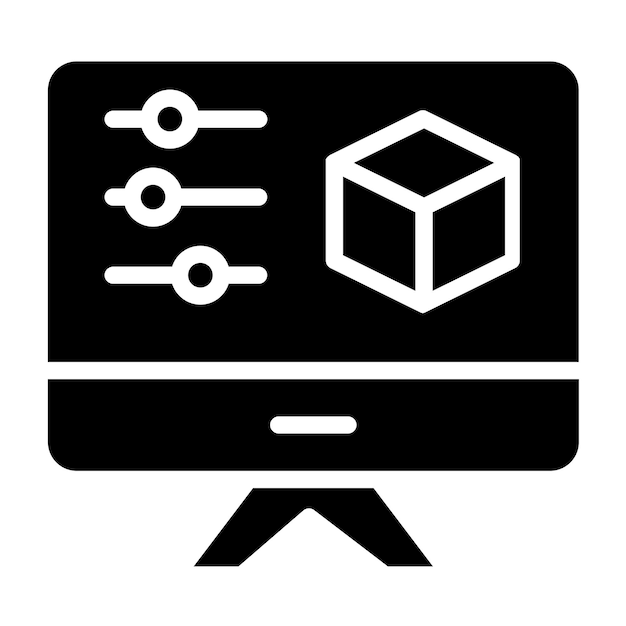 Diseño vectorial Estilo de icono de realidad virtual