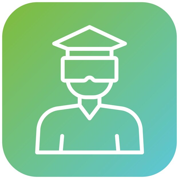 Diseño vectorial Estilo de icono de realidad virtual