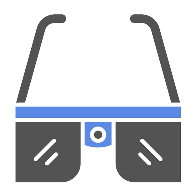 Diseño vectorial Estilo de icono de realidad virtual