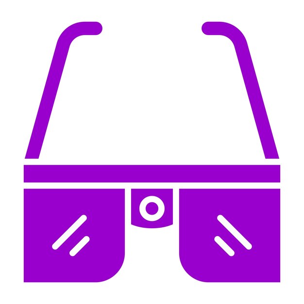 Diseño vectorial Estilo de icono de realidad virtual