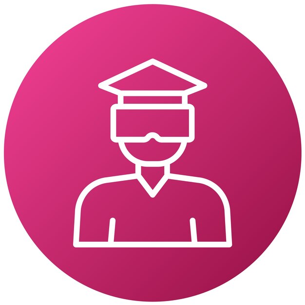 Diseño vectorial Estilo de icono de realidad virtual