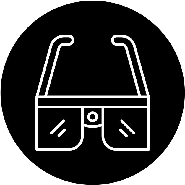 Diseño vectorial Estilo de icono de realidad virtual