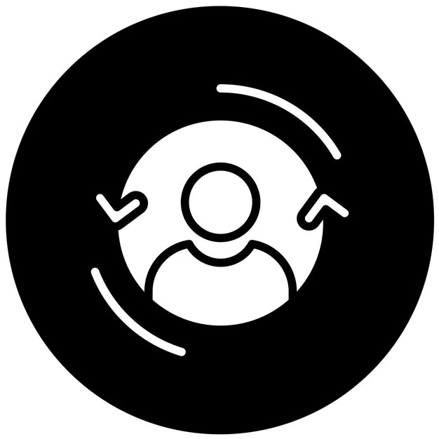 Diseño vectorial Estilo del icono de reaparición