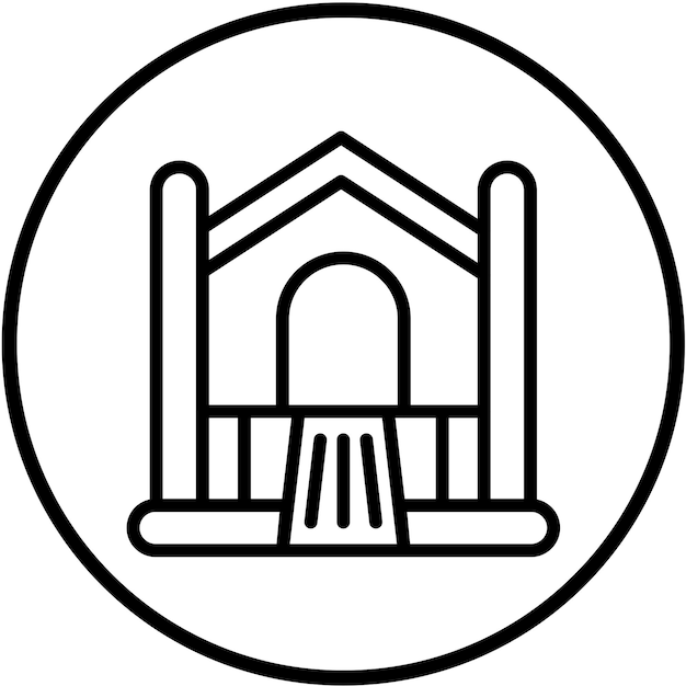 Diseño vectorial Estilo de icono rebotante
