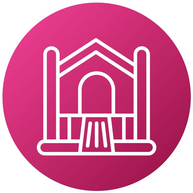 Diseño vectorial Estilo de icono rebotante