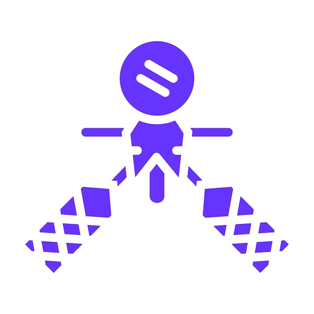 Diseño vectorial Estilo del icono de reconocimiento