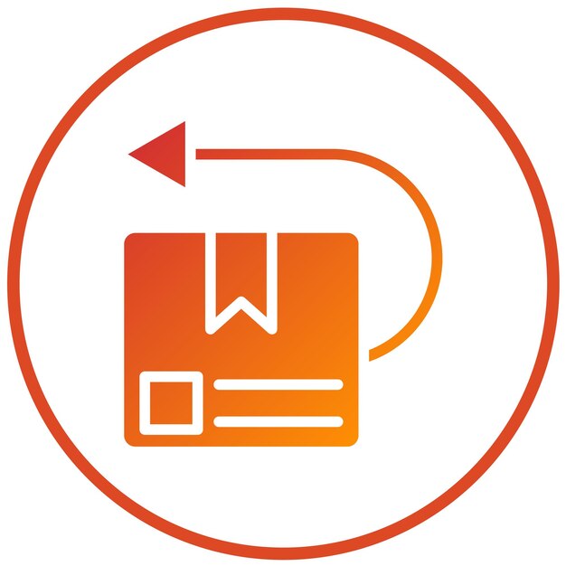 Diseño vectorial Estilo del icono de recuerdo del producto
