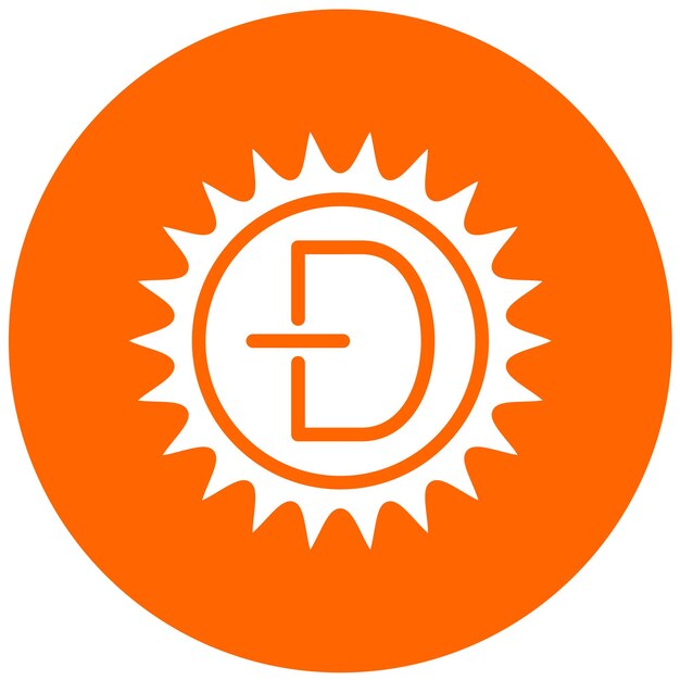 Diseño vectorial de estilo de icono de la red oscura