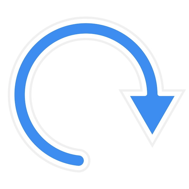 Diseño vectorial Estilo de icono de rediseño