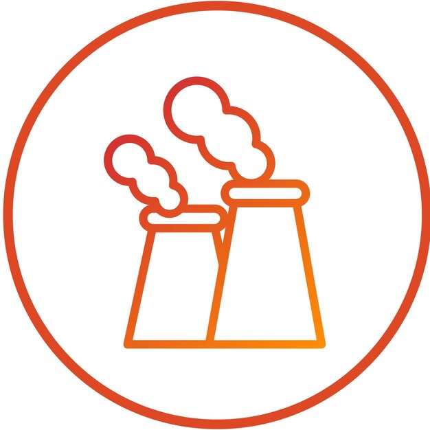 Diseño vectorial del estilo del icono del refrigerador de la torre