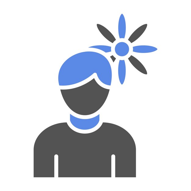 Diseño vectorial Estilo del icono de relajación