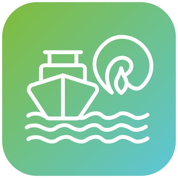 Diseño vectorial Estilo del icono de Reliance Harbor
