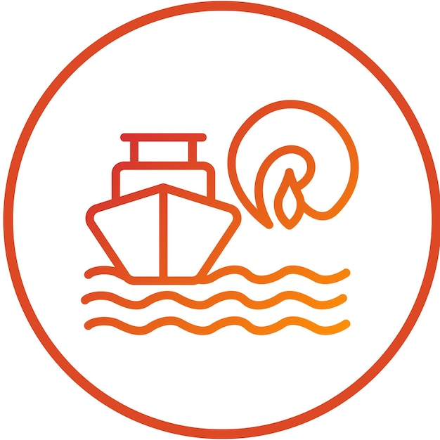 Diseño vectorial Estilo del icono de Reliance Harbor