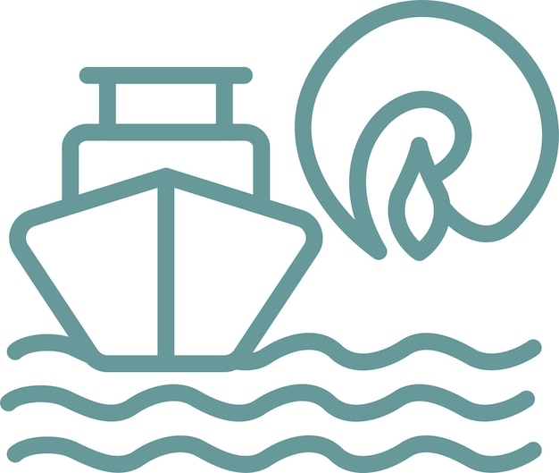 Diseño vectorial Estilo del icono de Reliance Harbor