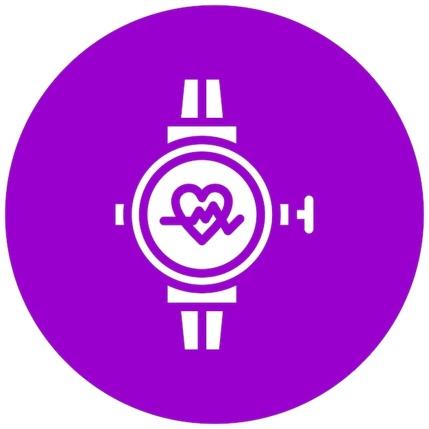 Diseño vectorial Estilo de icono de reloj deportivo