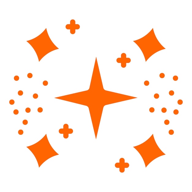 Diseño vectorial Estilo de icono reluciente