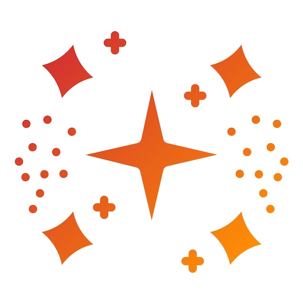 Diseño vectorial Estilo de icono reluciente