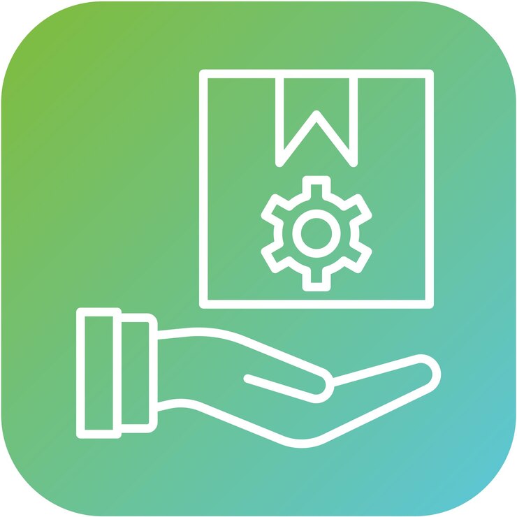 Vector diseño vectorial estilo del icono de reparación del producto