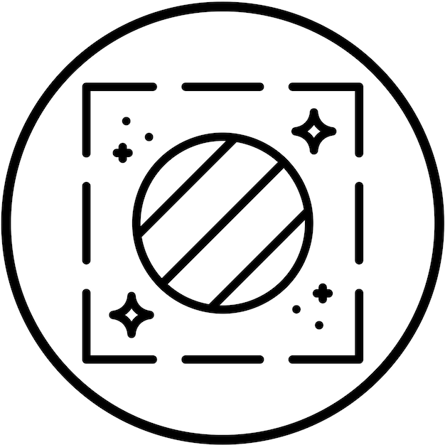 Diseño vectorial Estilo de icono de resplandor