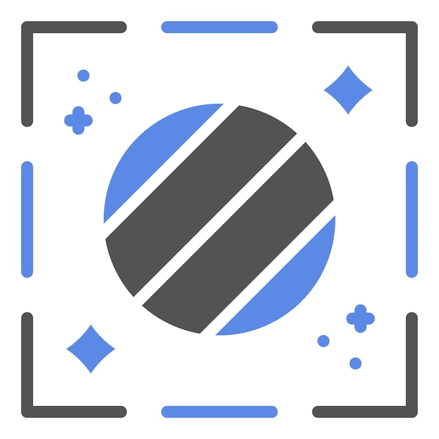Diseño vectorial Estilo de icono de resplandor