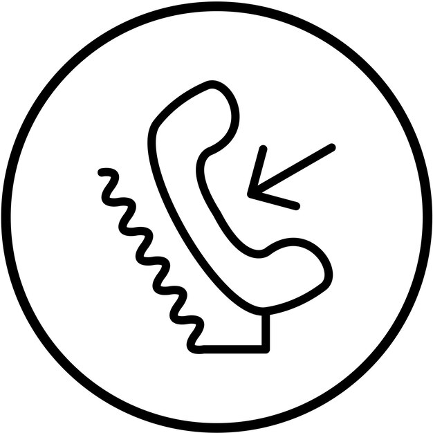 Diseño vectorial Estilo del icono de la respuesta