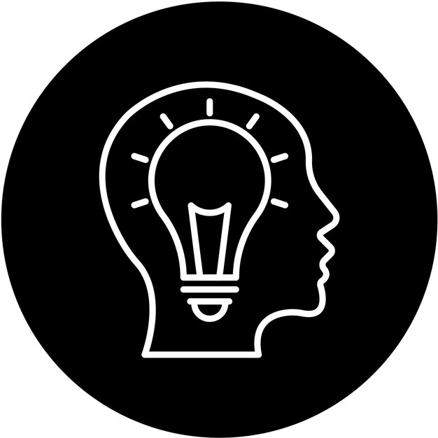 Diseño vectorial Estilo de icono de retiro creativo