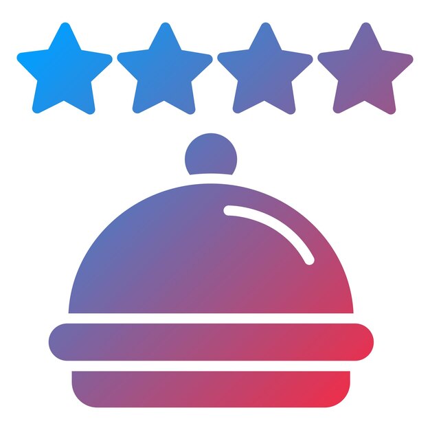 Diseño vectorial Estilo del icono de revisión de alimentos