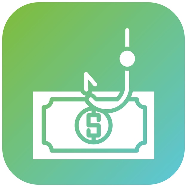 Diseño vectorial de estilo de icono de robo