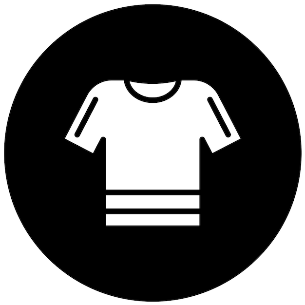 Diseño vectorial de estilo de icono de ropa