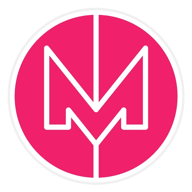 Diseño vectorial estilo de icono de runas místicas