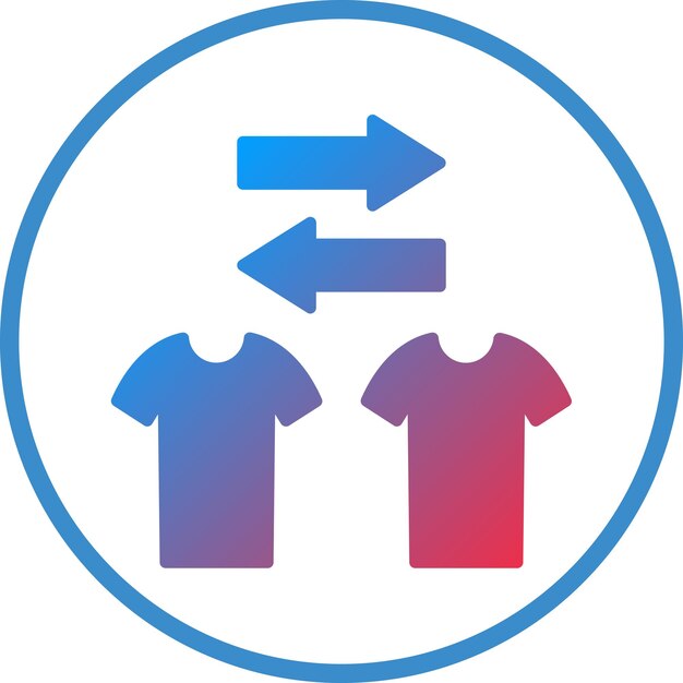 Diseño vectorial Estilo de icono de ruptura de color