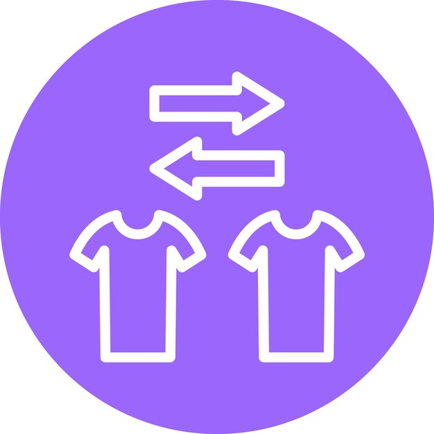 Diseño vectorial Estilo de icono de ruptura de color