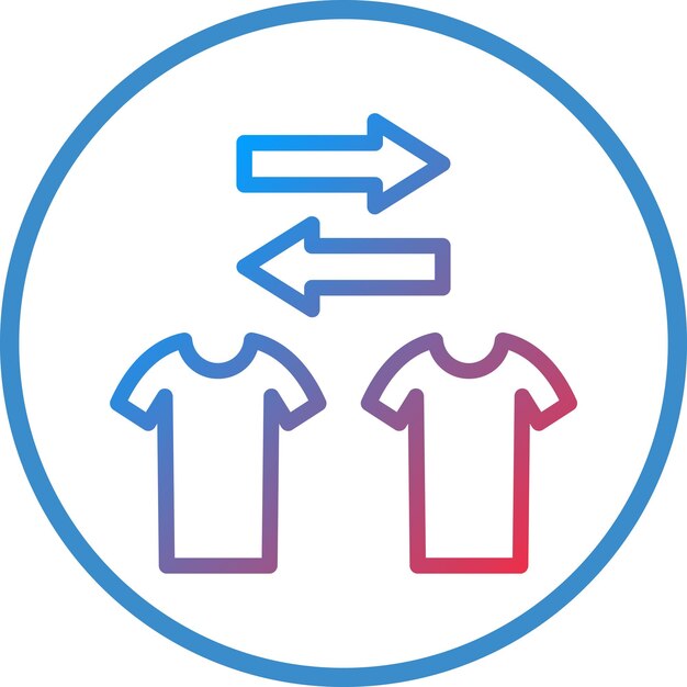 Diseño vectorial Estilo de icono de ruptura de color