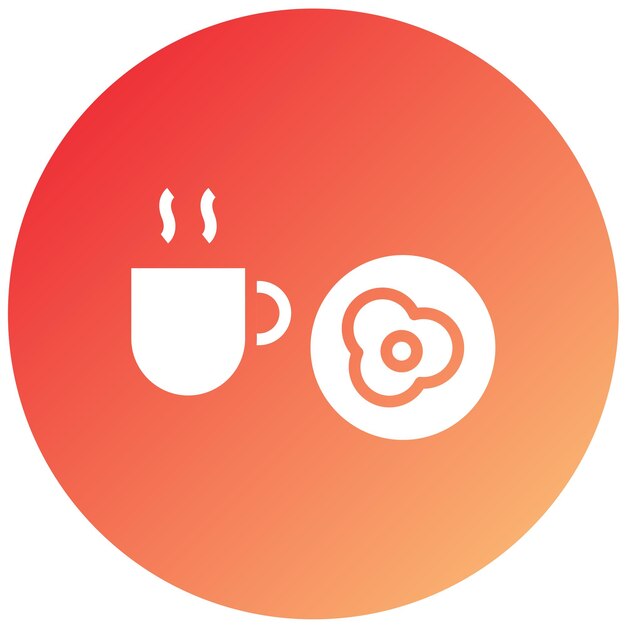 Diseño vectorial Estilo de icono de ruptura rápida