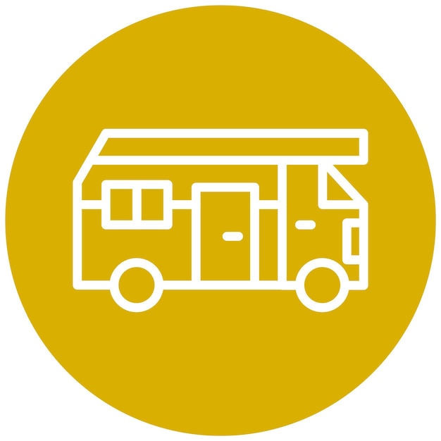 Diseño vectorial de estilo de icono RV