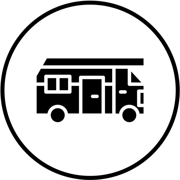 Diseño vectorial de estilo de icono RV