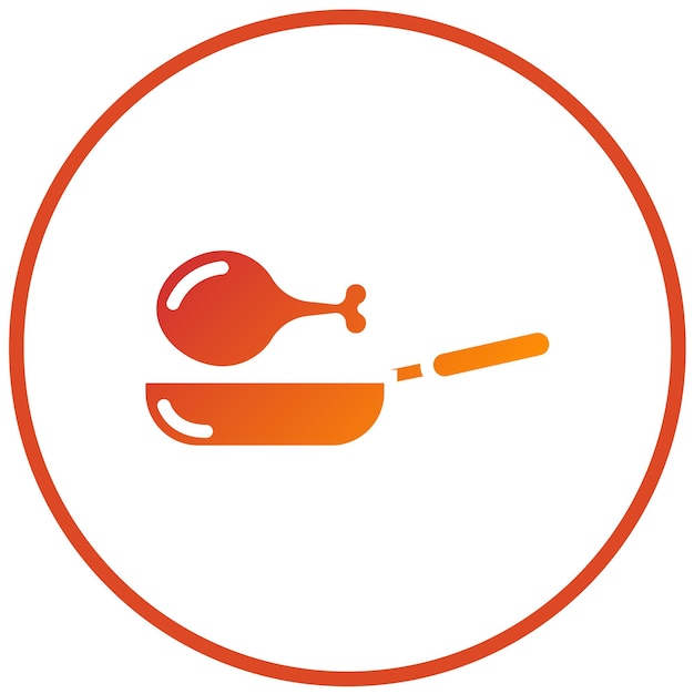 Diseño vectorial estilo de icono de sabor chisporroteante