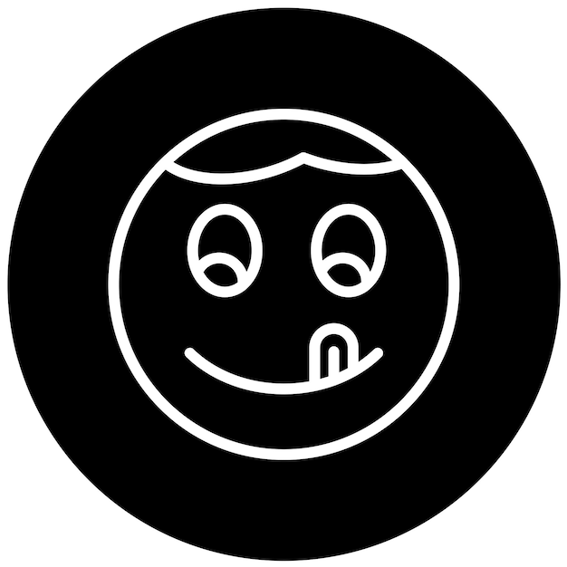 Diseño vectorial Estilo de icono sabroso