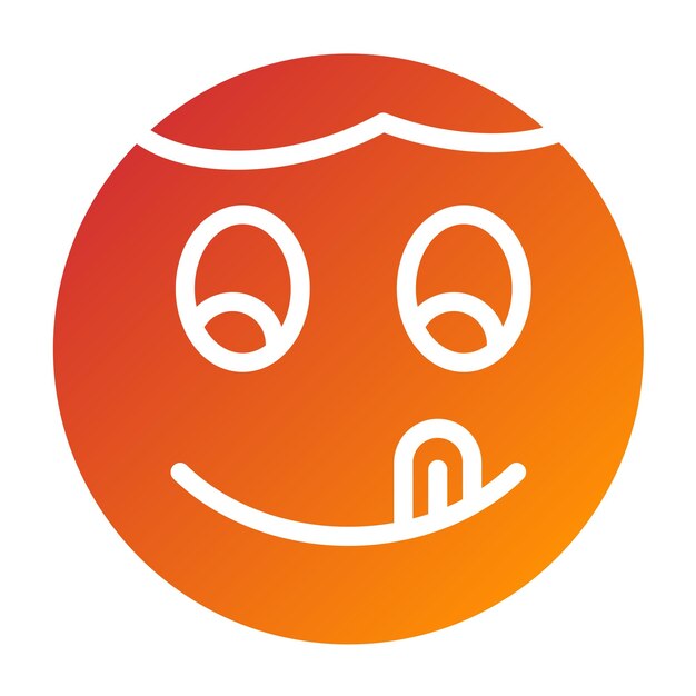 Diseño vectorial Estilo de icono sabroso
