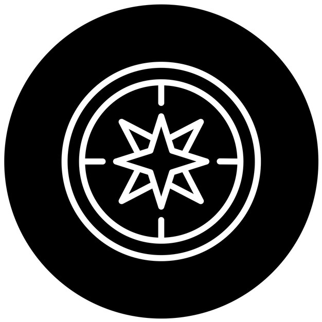 Diseño vectorial Estilo del icono de Safari