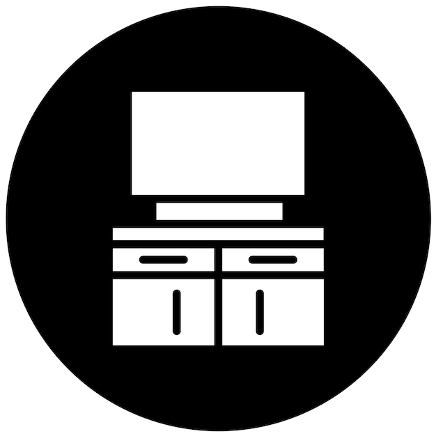 Diseño vectorial Estilo del icono de la sala limpia