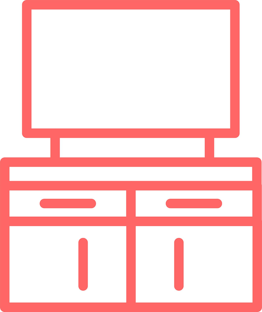 Diseño vectorial Estilo del icono de la sala limpia