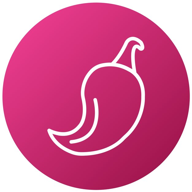 Diseño vectorial estilo de icono de salpicadura de pimienta